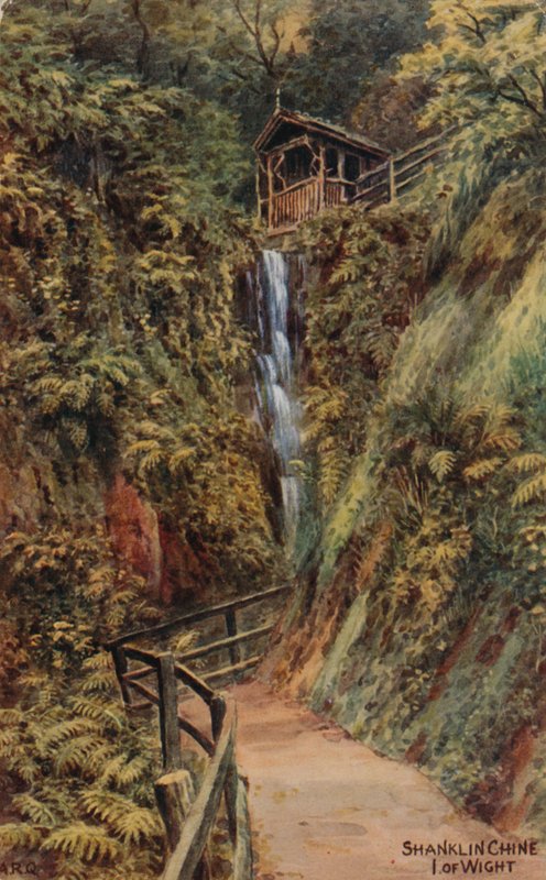 Shanklin Chine, Isle of Wight door Alfred Robert Quinton