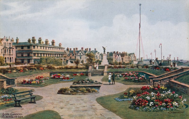 Zonnetuinen, Clacton-on-Sea door Alfred Robert Quinton
