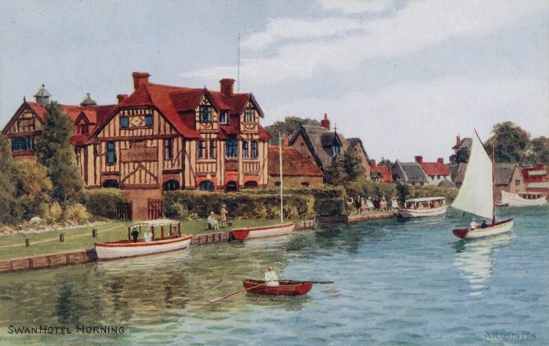 Swan Hotel, Horning door Alfred Robert Quinton