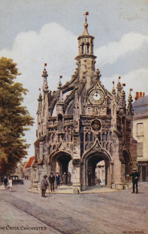 Het Kruis, Chichester door Alfred Robert Quinton