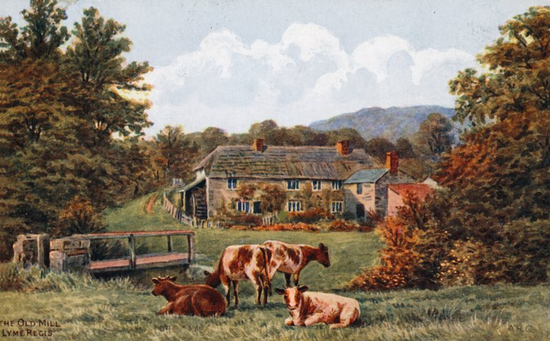 De Oude Molen, Lyme Regis door Alfred Robert Quinton