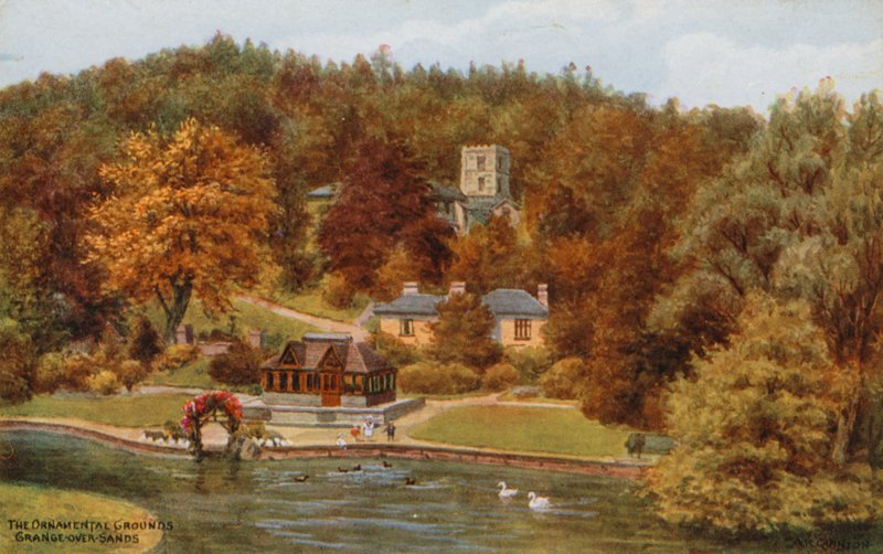 De Siertuinen, Grange-Over-Sands door Alfred Robert Quinton