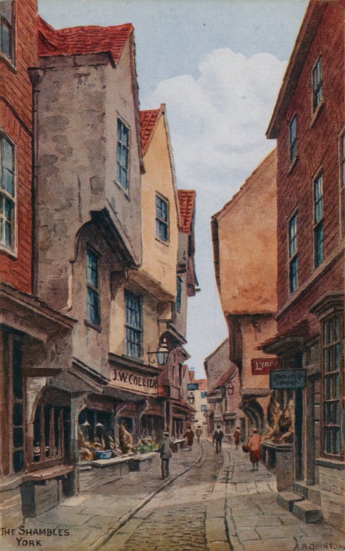 The Shambles, York door Alfred Robert Quinton