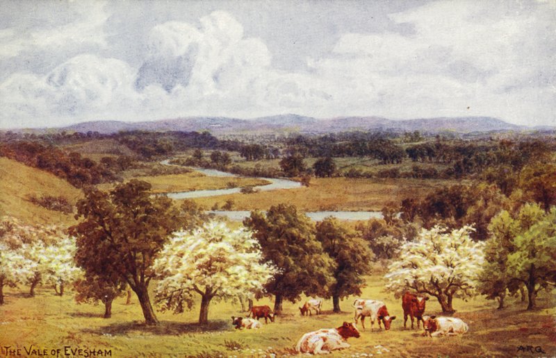 De Vale van Evesham door Alfred Robert Quinton