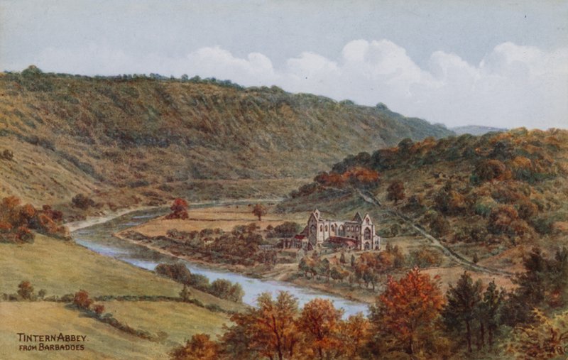 Tintern Abbey, vanuit Barbados door Alfred Robert Quinton