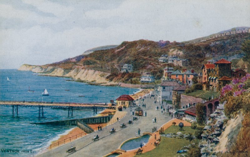 Ventnor, vanuit E door Alfred Robert Quinton