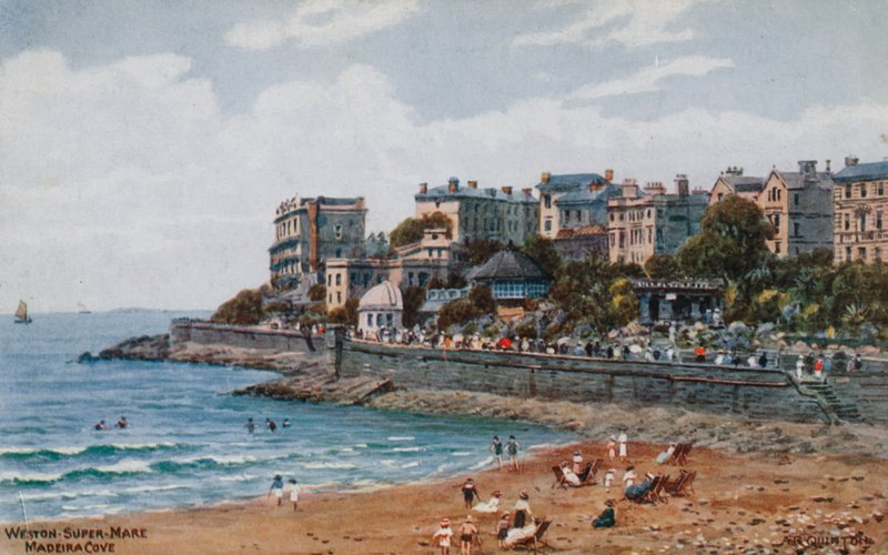 Weston-Super-Mare, Madeira Cove door Alfred Robert Quinton