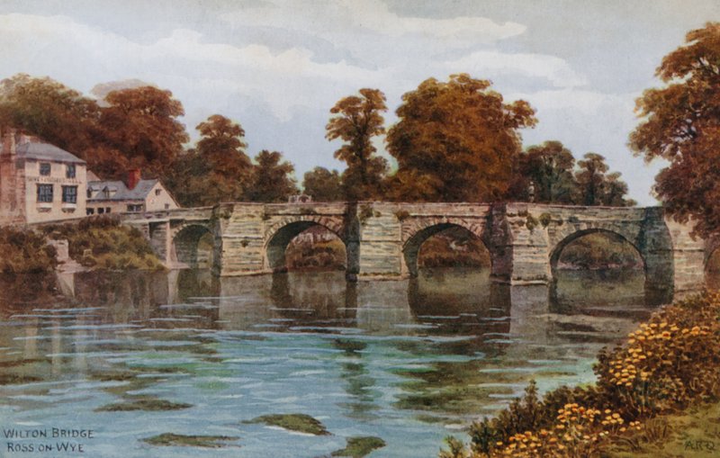 Wilton Bridge, Ross-on-Wye door Alfred Robert Quinton