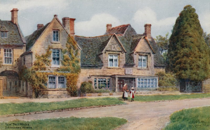 Yew Tree House, Broadway, Worcs door Alfred Robert Quinton