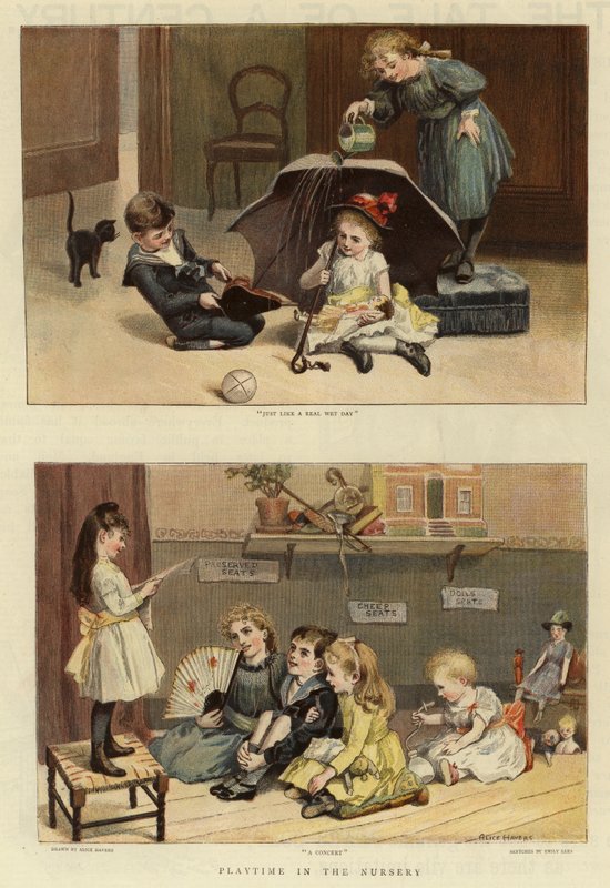 Speeltijd in de kinderkamer door Alice Havers