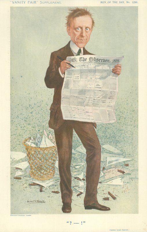 James Louis Garvin door Alick P. F. Ritchie