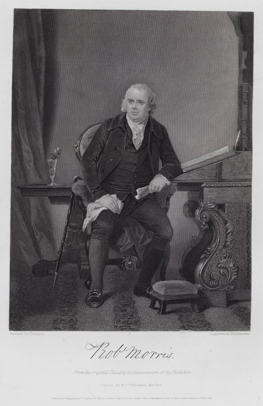 Robert Morris door Alonzo (after) Chappel