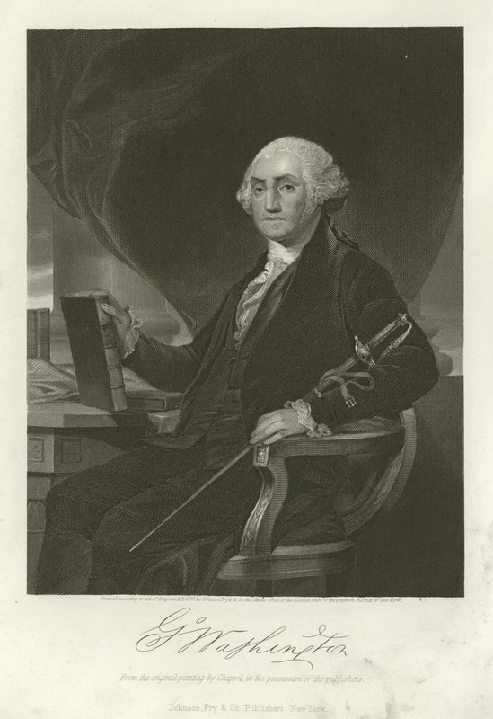 George Washington door Alonzo Chappel