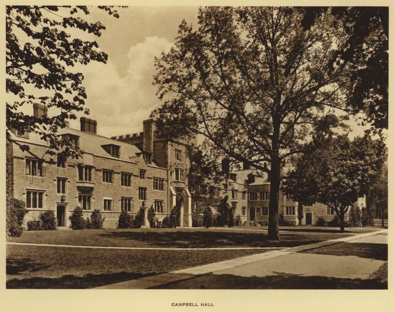 Princeton University: Campbell Hall door American Photographer (after)