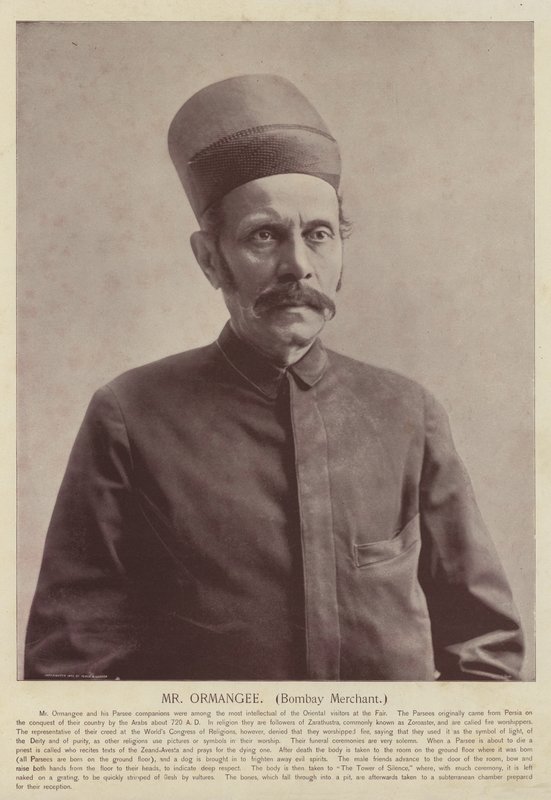 Mr Ormangee, Bombay koopman door American Photographer