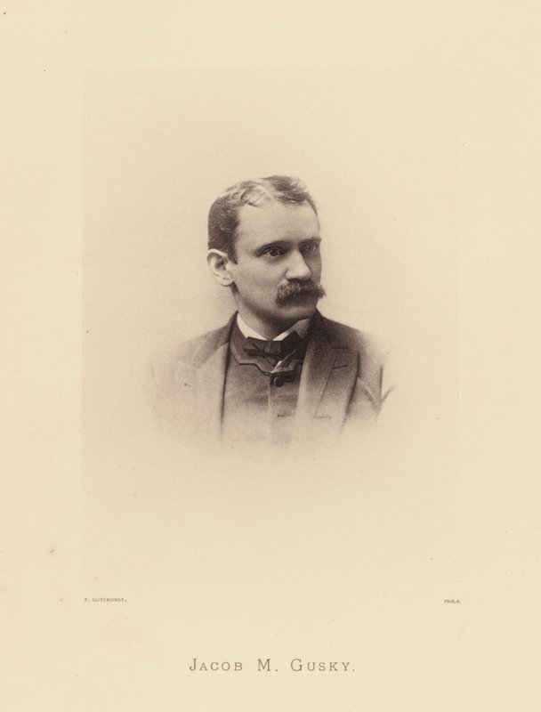 Prominente Pennsylvaniërs: Jacob M Gusky door American Photographer