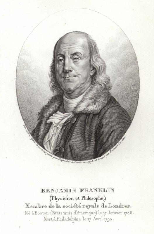 Benjamin Franklin door American School