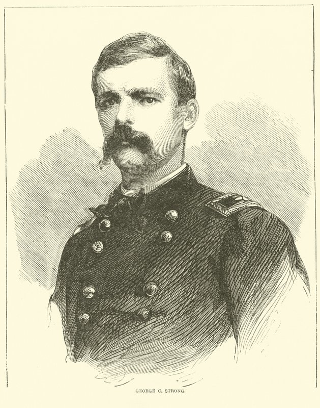 George C Strong, juli 1863 door American School