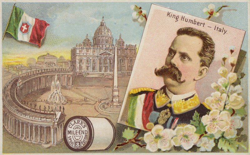Koning Humbert Italië door American School