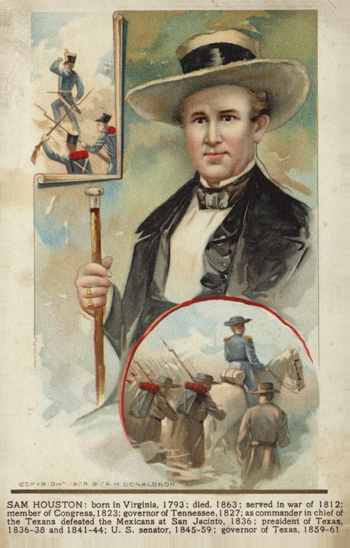 Sam Houston door American School