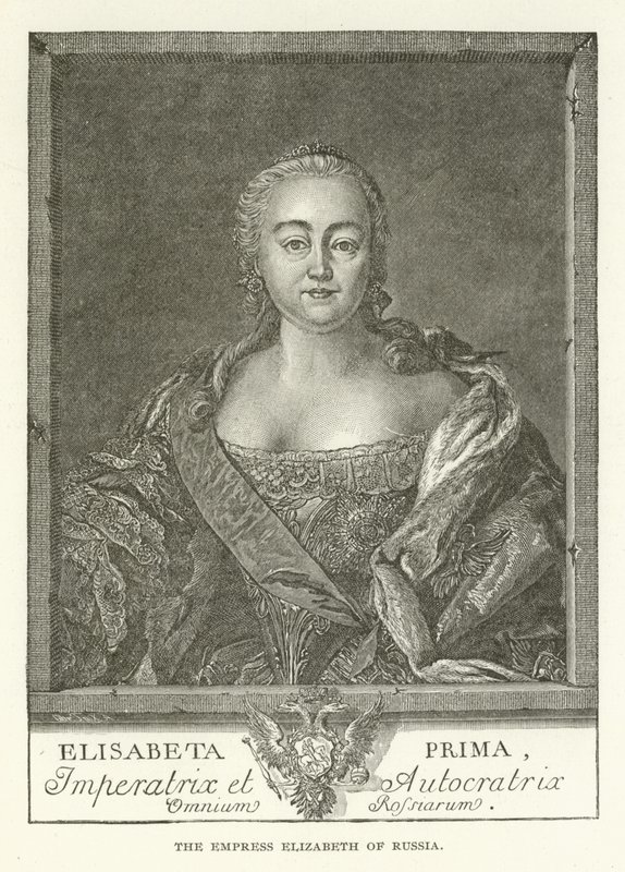 De Keizerin Elizabeth van Rusland door American School