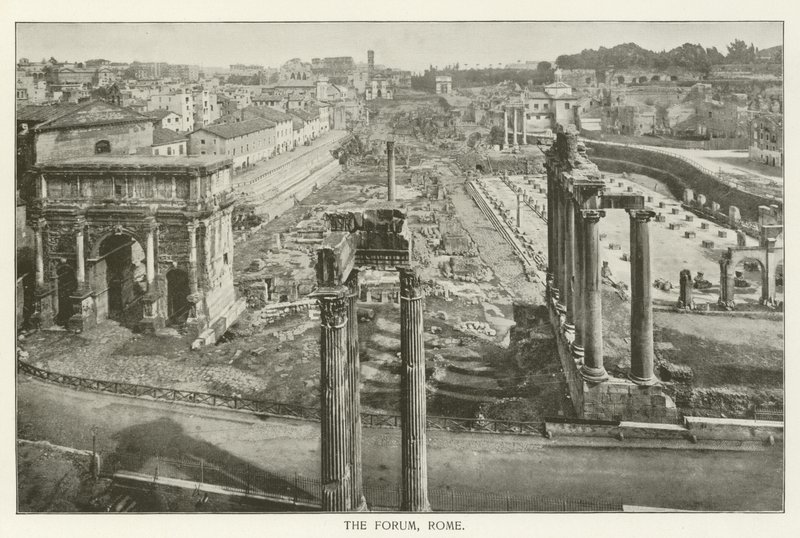 Het Forum, Rome door American School