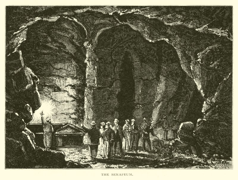 Het Serapeum door American School