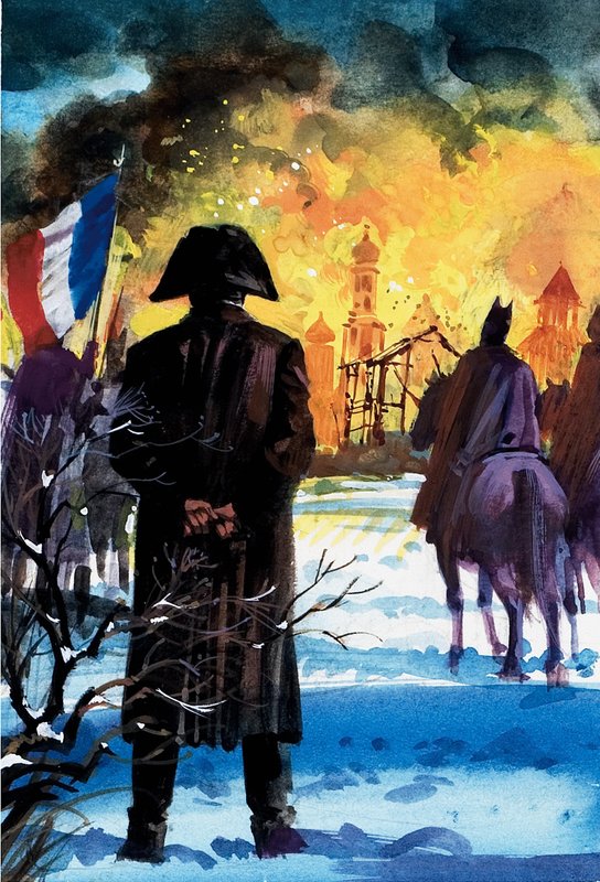 Kroningsscène en Napoleon door Andrew Howat