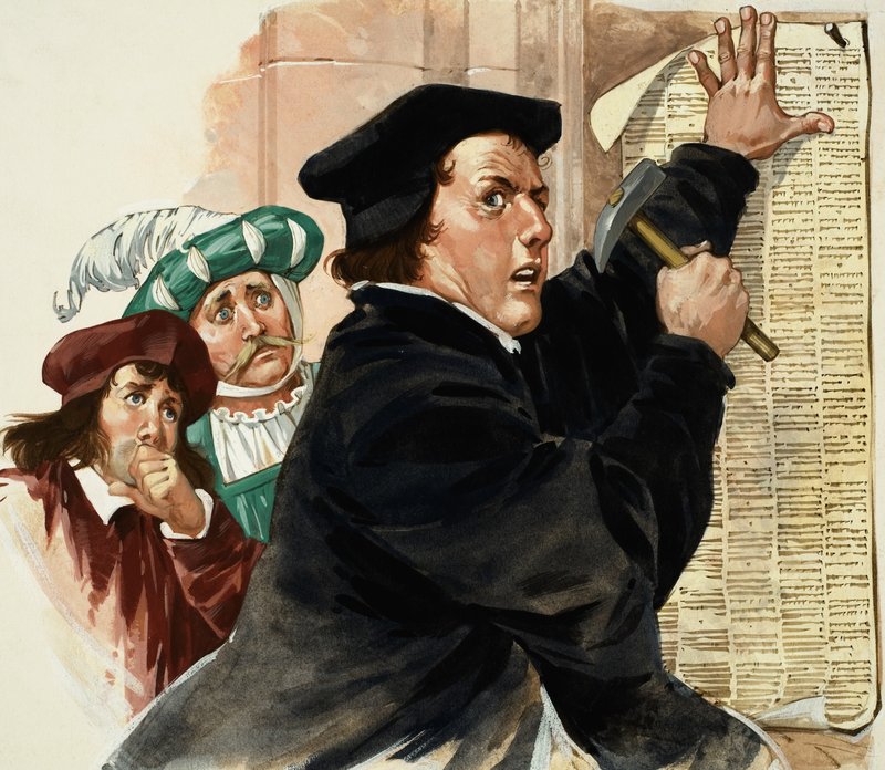 Maarten Luther door Angus McBride