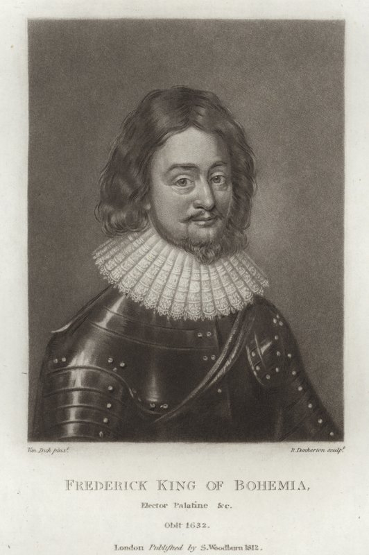 Frederik koning van Bohemen door Anthony van Dyck
