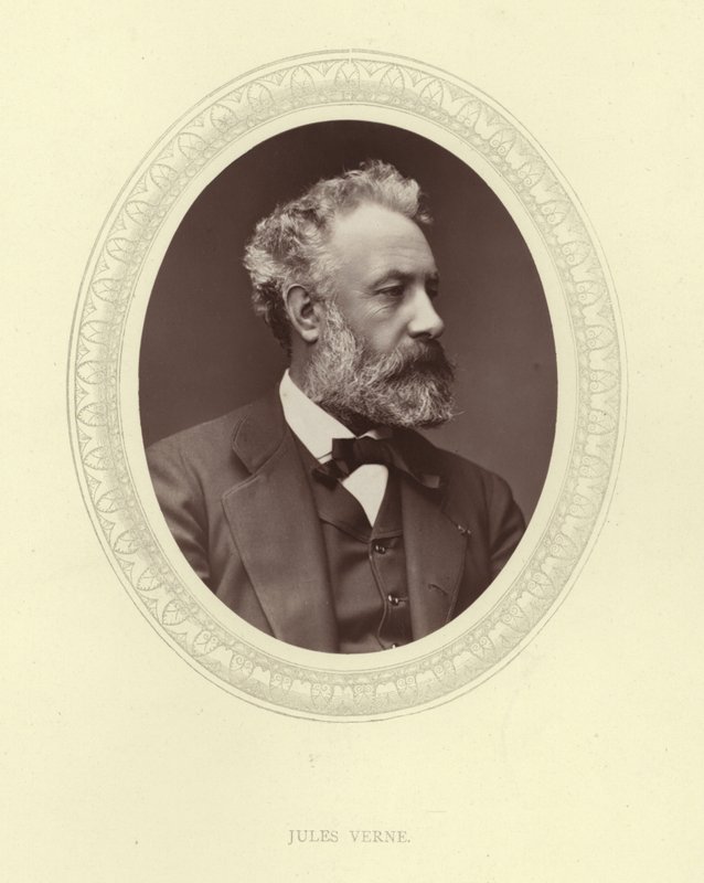 Jules Verne door Antoine Samuel Adam Salomon