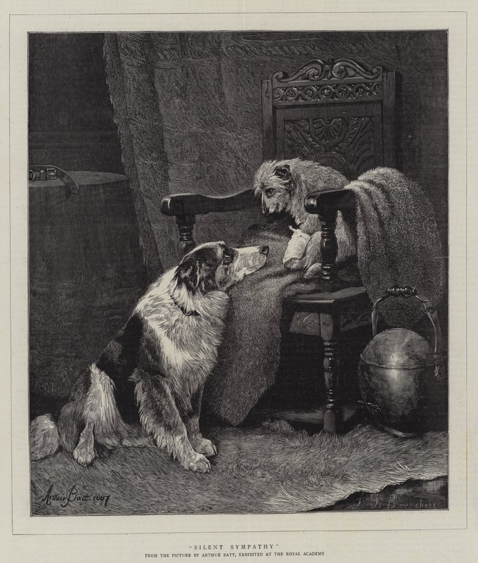 Stille Sympathie door Arthur Batt