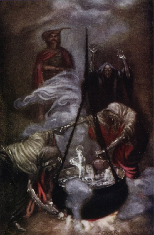 Macbeth door Arthur Rackham