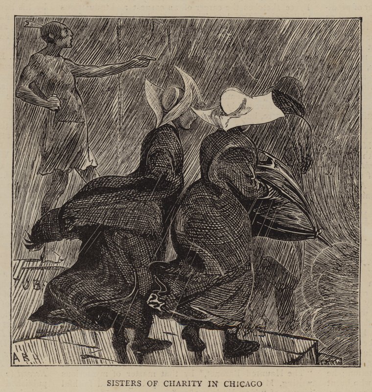 Zusters van Liefde in Chicago door Arthur Boyd Houghton