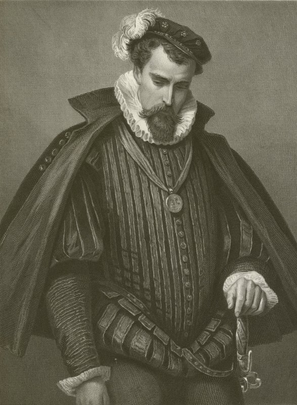 Leicester door Arthur Georg von Ramberg