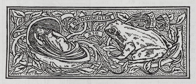 Hans Christian Andersen: Duimelijntje door Arthur Joseph Gaskin