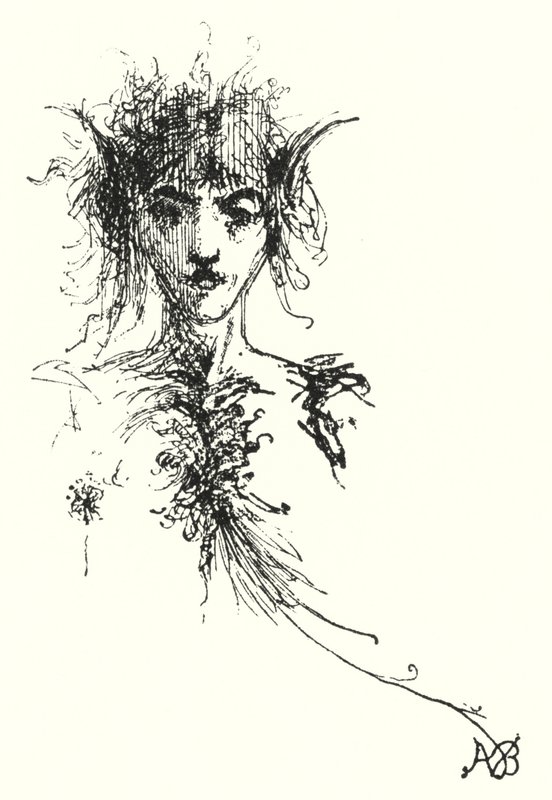 Vignet door Aubrey Beardsley