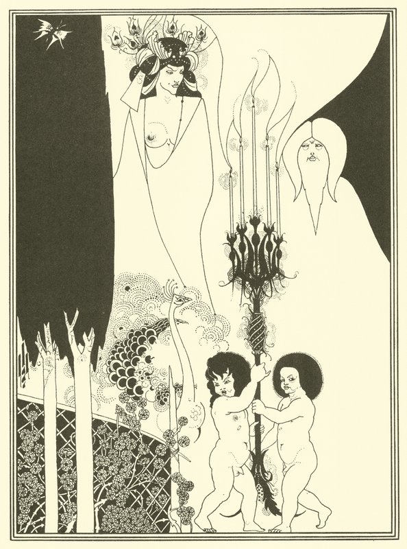 De ogen van Herodes door Aubrey (after) Beardsley