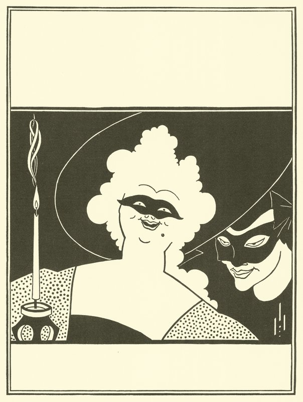 Omslagontwerp, The Yellow Book door Aubrey Beardsley