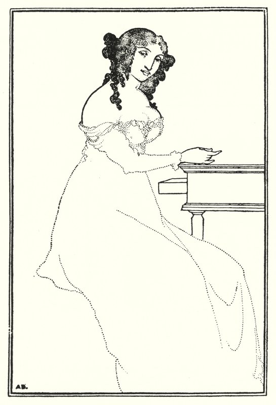 Frontispice door Aubrey Beardsley