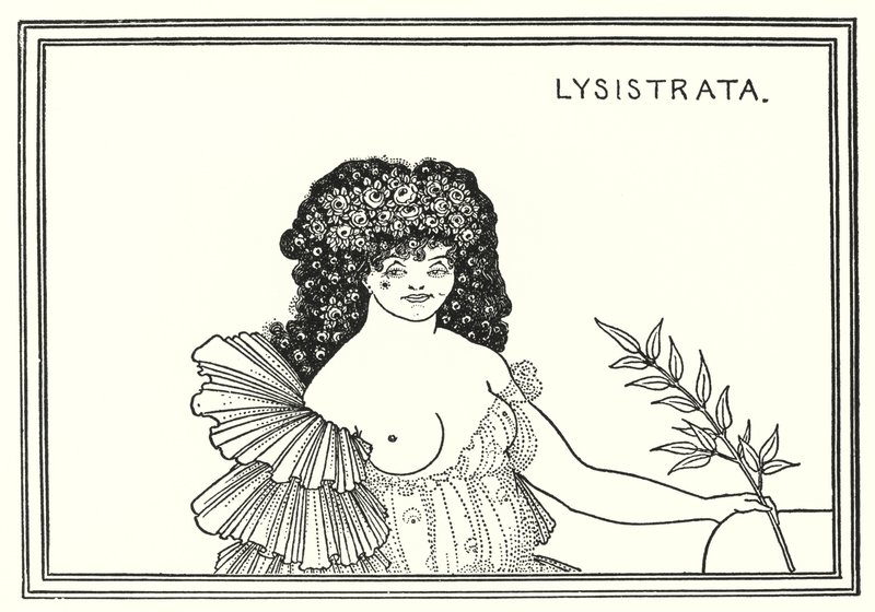Lysistrata door Aubrey Beardsley