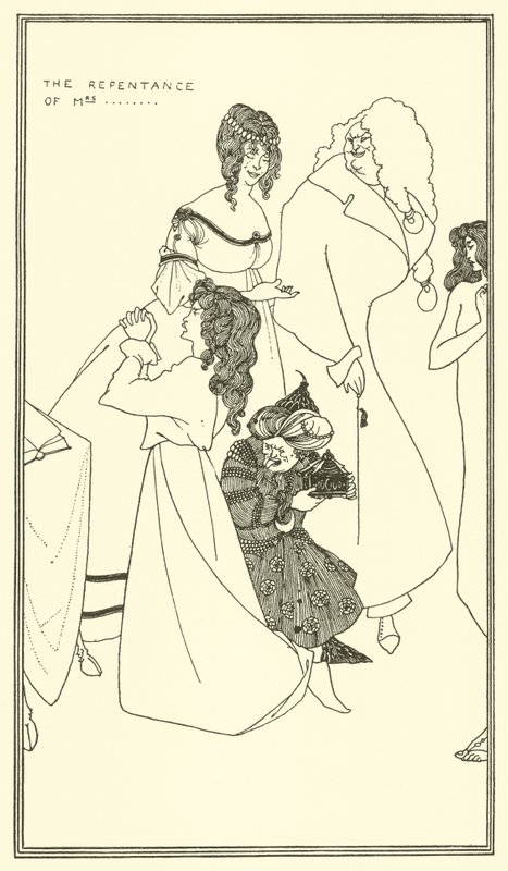 De berouw van... door Aubrey Beardsley