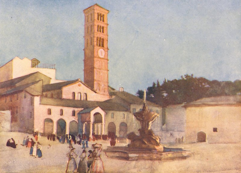 Rome: Sta Maria in Cosmedin door Aubrey Waterfield