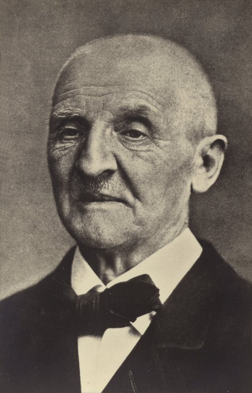 Anton Bruckner, Oostenrijkse componist (1824-1896) door Austrian Photographer