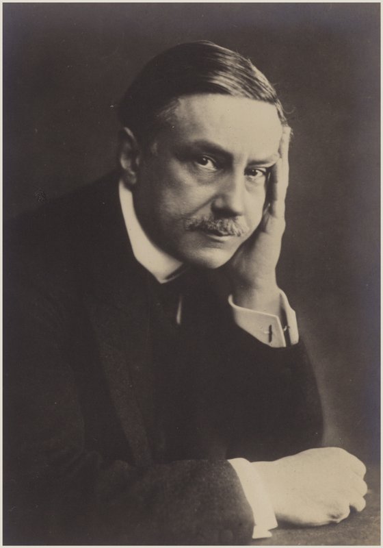 Portret van Emil von Reznicek door Austrian Photographer