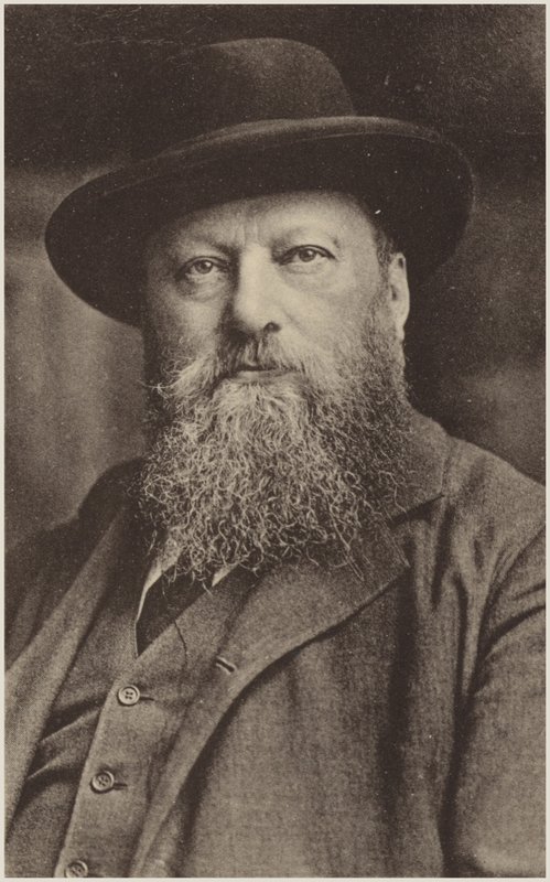 Portret van Hans Richter door Austrian Photographer
