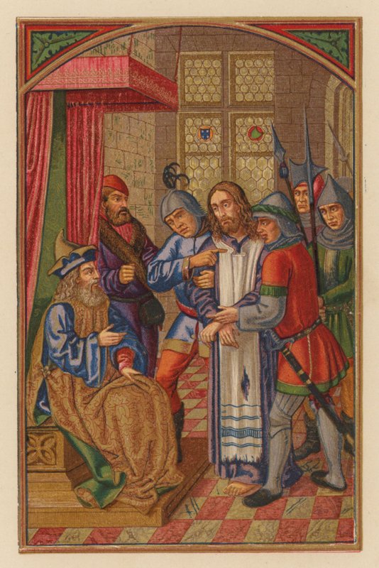 Herodes bespot de Heer door Austrian School