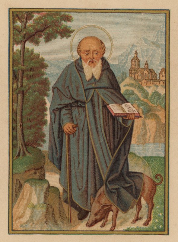 Sint Antonius door Austrian School