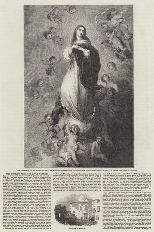 De Murillos uit de Soult Galerij door Bartolomé Esteban Murillo