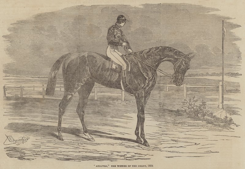 Andover, de winnaar van de Derby, 1854 door Benjamin Herring